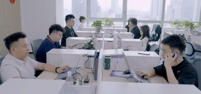 HAOXIN HK ELECTRONIC TECHNOLOGY CO. LIMITED linea di produzione in fabbrica