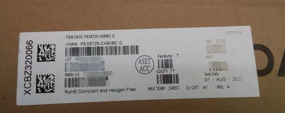 Interfaccia IC 24Lanes del PCI di PEX8725-CA80BCG
