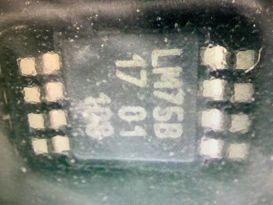Sensore di temperatura di LM75BDP/DG 118 Digital CI per gli stati differenti di operazione